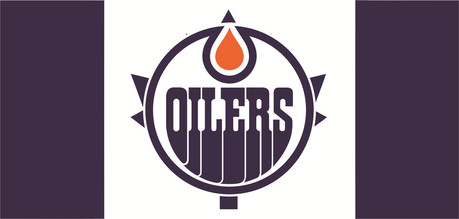Edmonton Oilers Flags iron on transfers